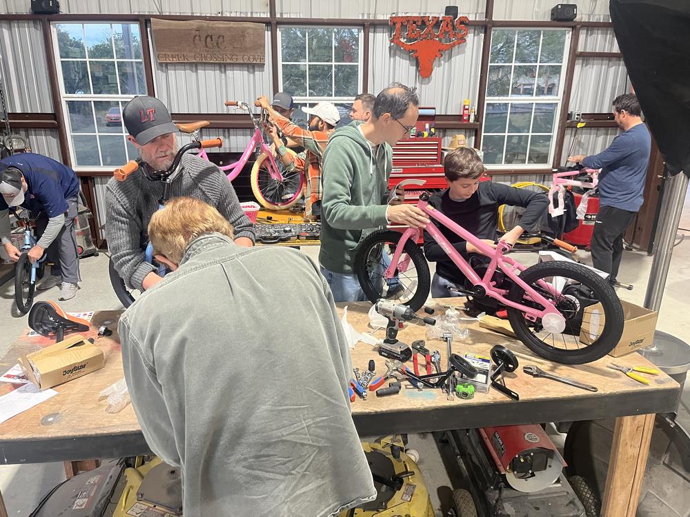 Bikes on the workbench